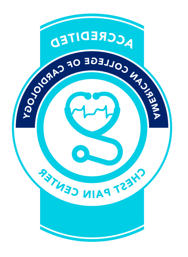 Accredited Chest Pain Center seal